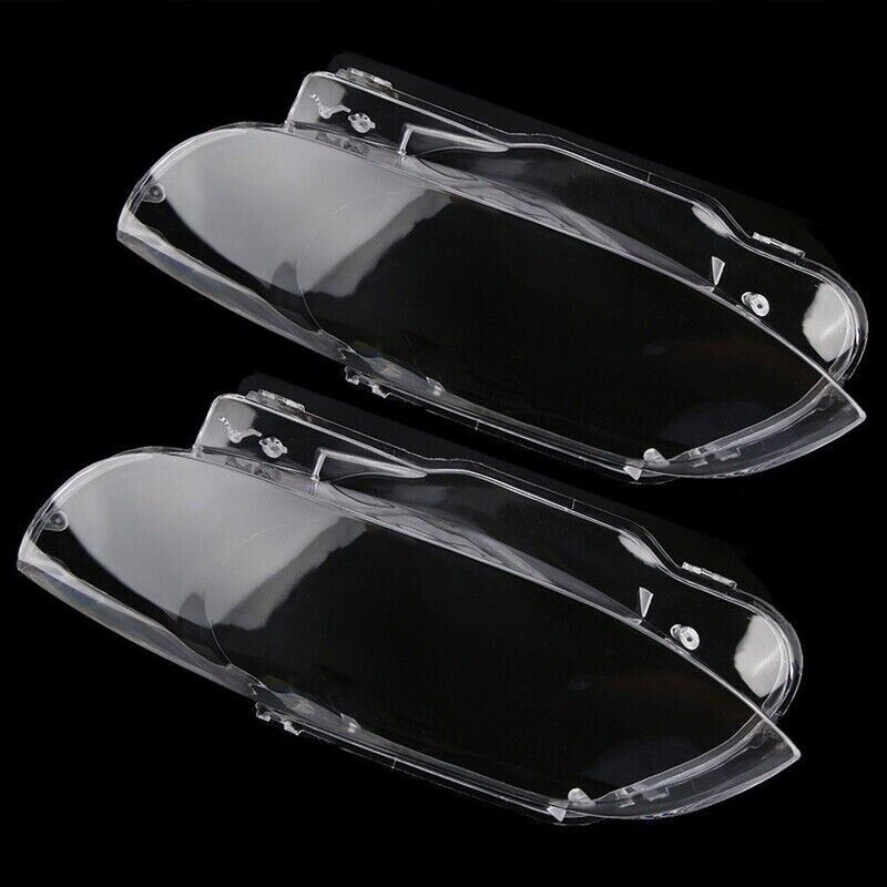 2X HEADLIGHT HEADLAMP LENS COVER SHELL FOR BMW E92 COUPE E93 CABRIO 2006-2009 08